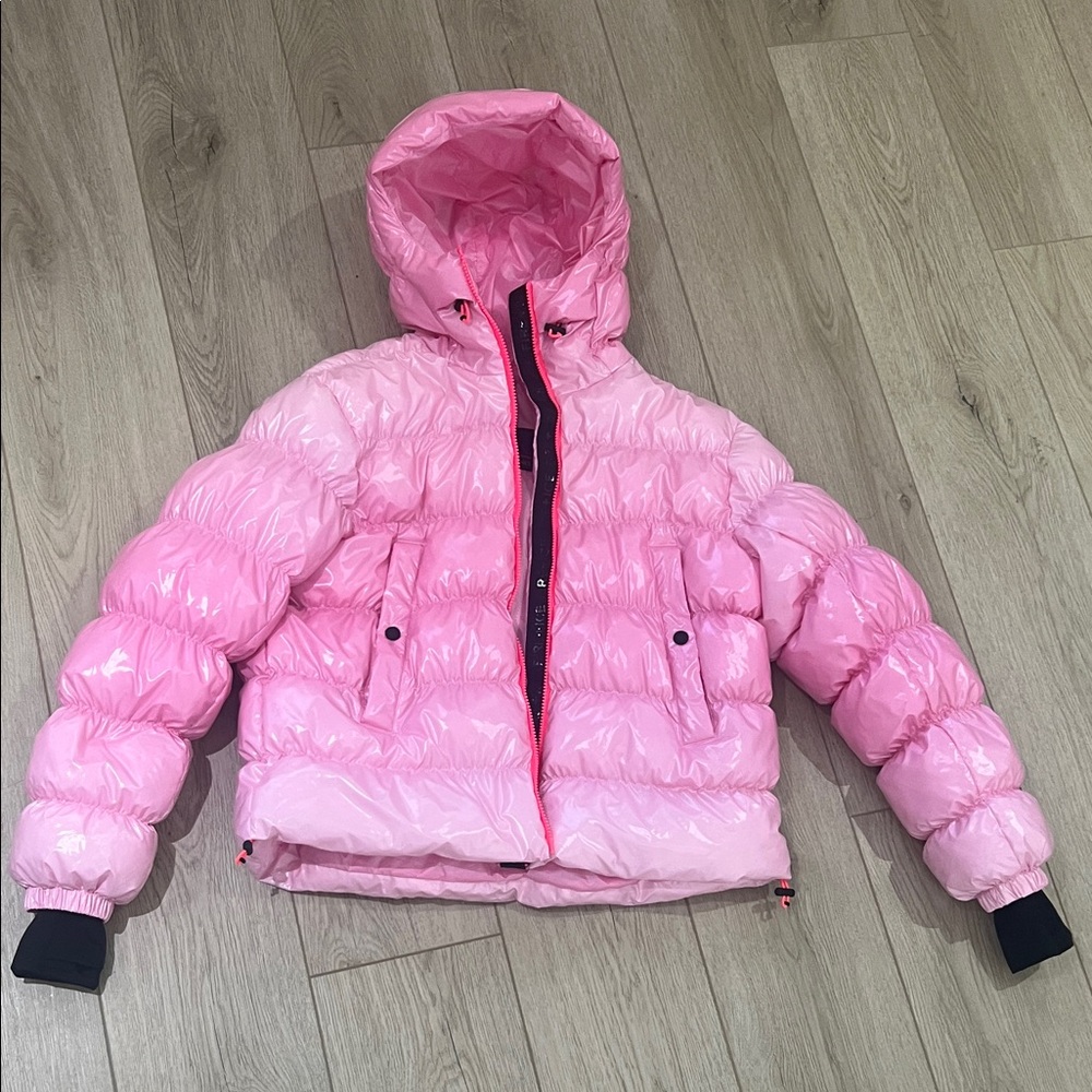 Loveshackfancy Light Pink Puffer Jacket - image 4